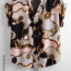Chain print shirt